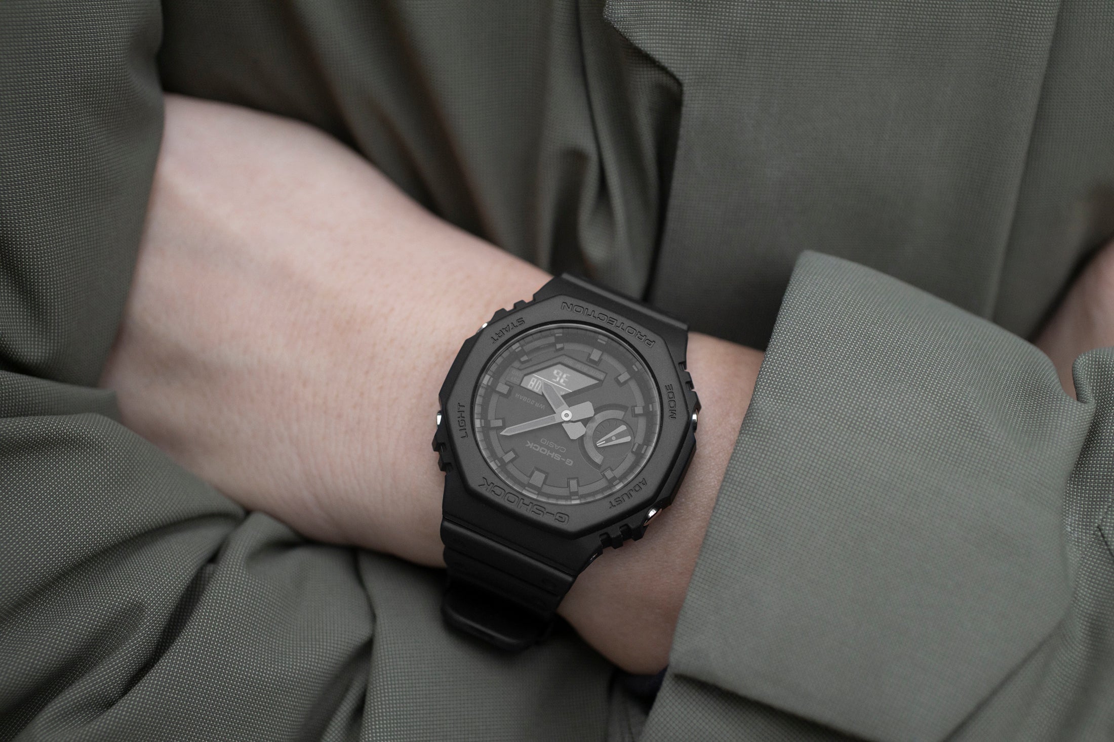 G-SHOCK GA-2100-1A1 MEN WATCH