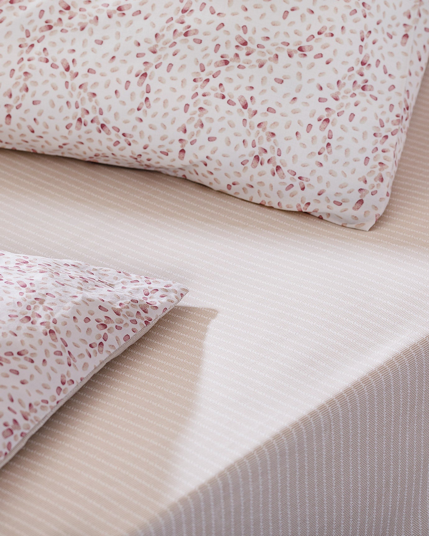 Octave Single Size Fitted Duvet Cover Set - Ranforce Patterned - Madame Coco JO