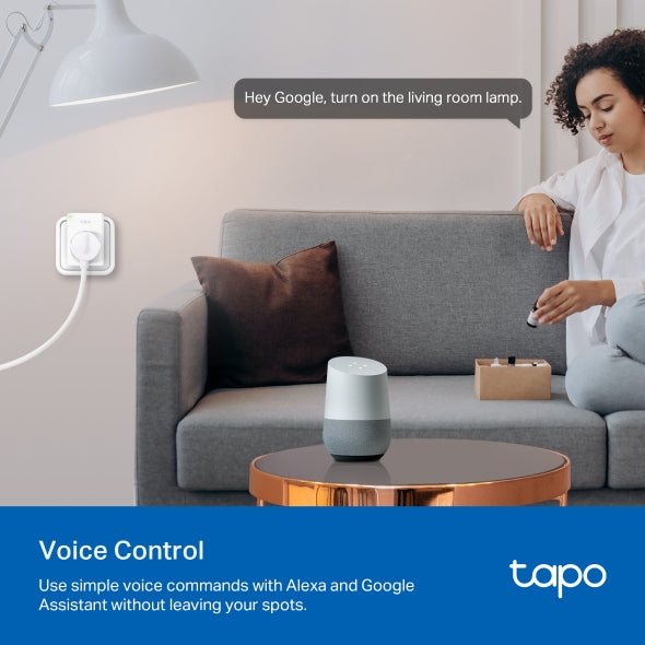 Tapo Mini Smart Wi-Fi Socket Energy Monitoring