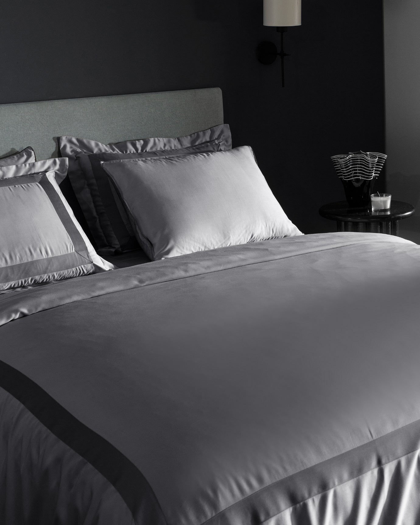Samoa Double Size Bamboo Satin Duvet Cover Set - Madame Coco JO