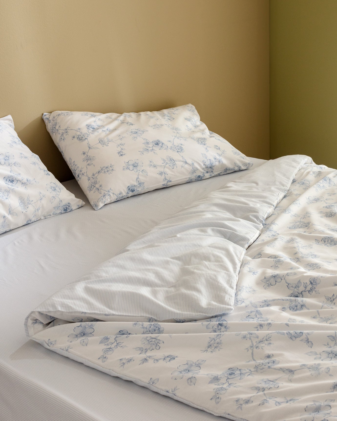 Tiny Double Size Fitted Duvet Cover Set - Ranforce Patterned - Madame Coco JO