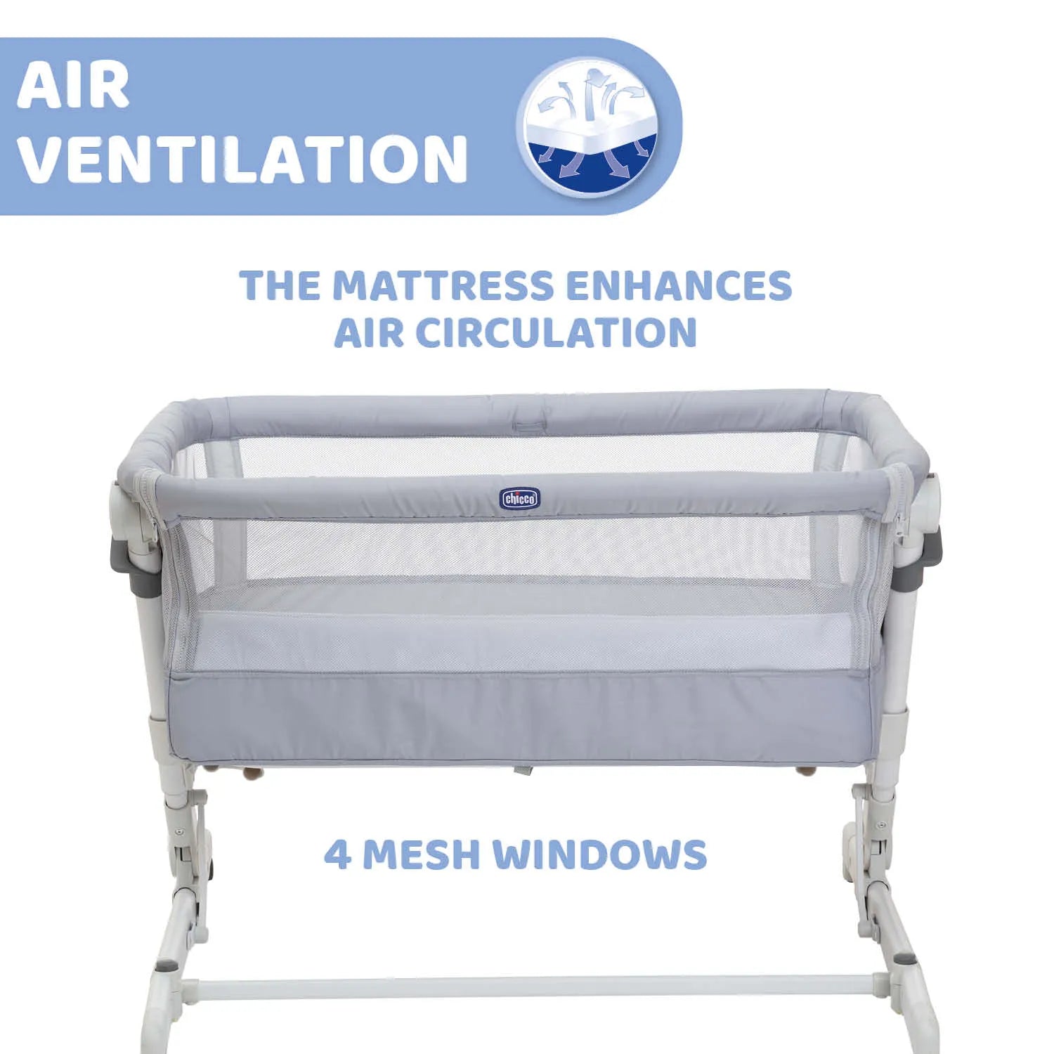 Chicco Next2Me Pop-Up Co-Sleep Crib – Atmosphere