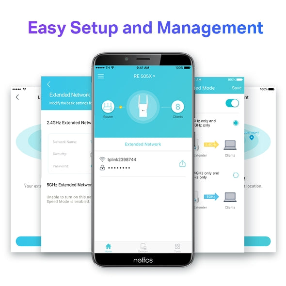 TP-Link RE505X - AX1500 Wi-Fi 6 Range Extender