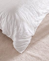 Aulne Double Sıze Embroıdery Duvet Cover Set - Madame Coco JO