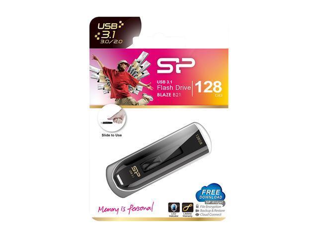 Silicon Power Flash Drive 128GB B21 Speed - Black