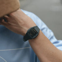 Casio Digital Sports Resin Strap Black Dial Quartz W-201-1B