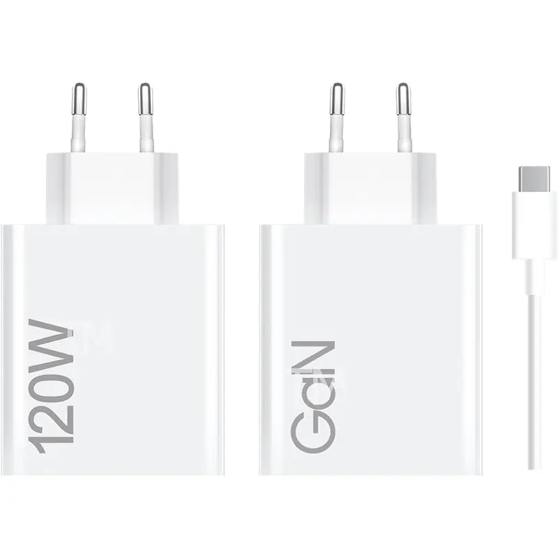 شاحن Xiaomi 120W مع كابل USB-C أصلي – شحن فائق السرعة