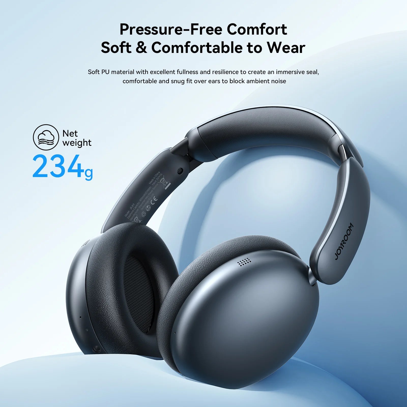 JOYROOM JR-JH1 Wireless ANC Headphones – 120H Playtime