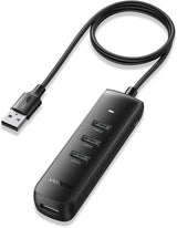 UGREEN USB 3.0 Hub 4 Ports 1M Cable – Black CM416 80657
