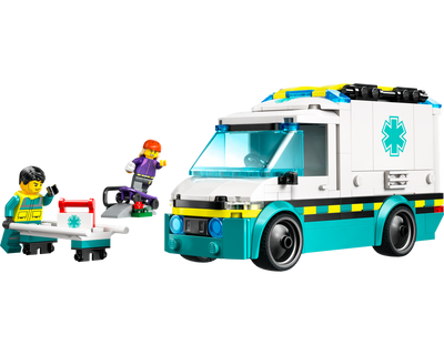 LEGO City Emergency Ambulance 60451-1