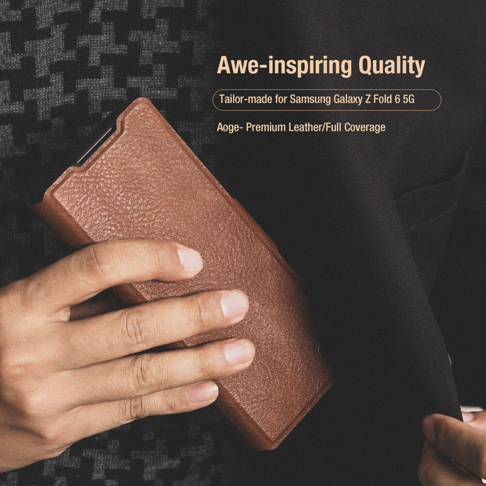 Nillkin Aoge Leather Case for Samsung Galaxy Z Fold 6 5G