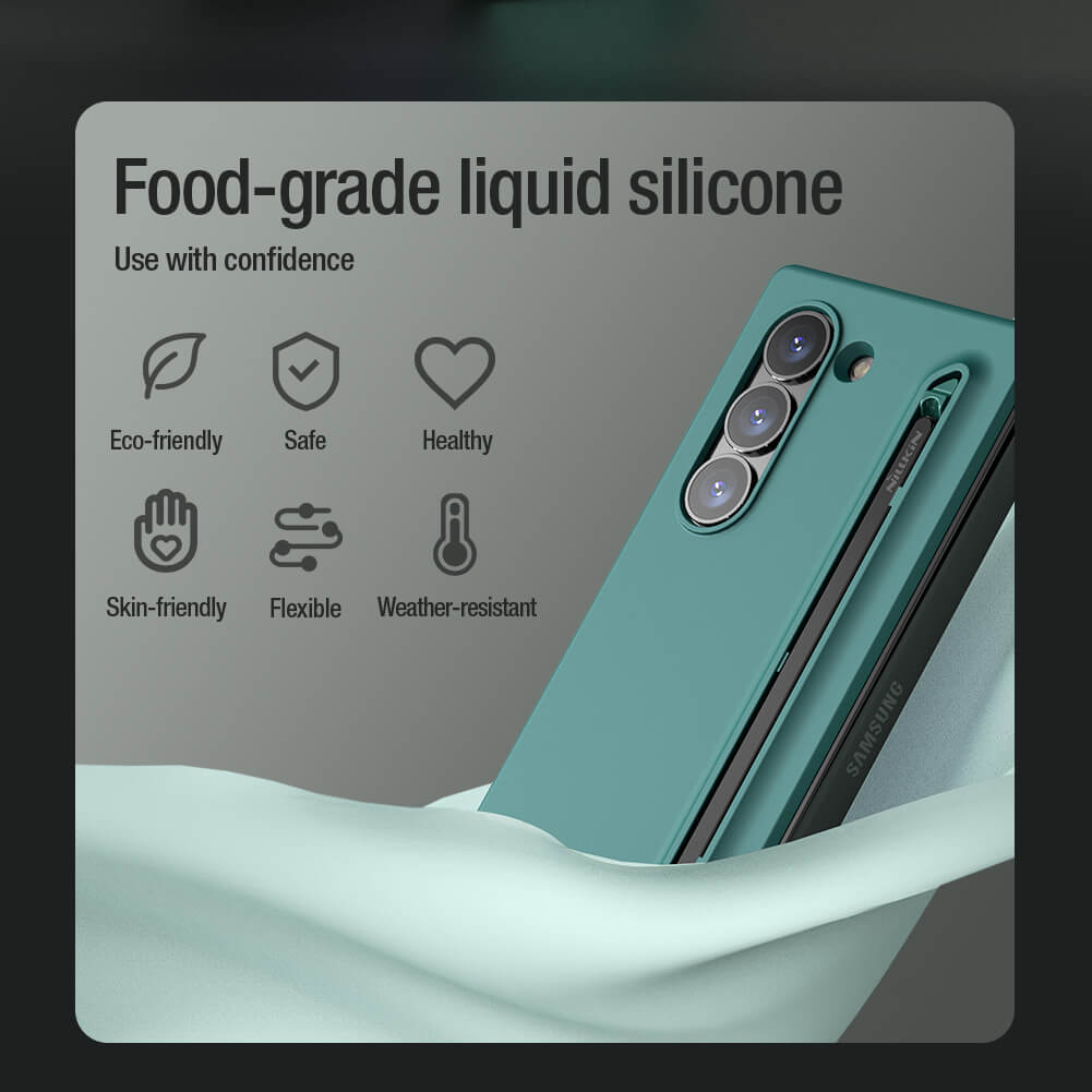 Nillkin Flex Pure S Pen Case for Galaxy Z Fold6 – Full Cover