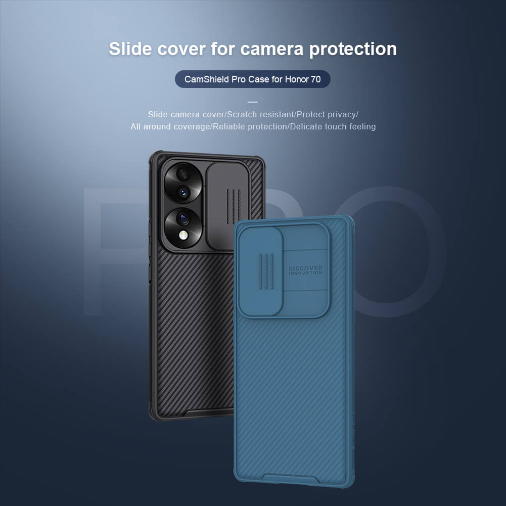 Nillkin CamShield Pro cover case for Huawei Honor 70