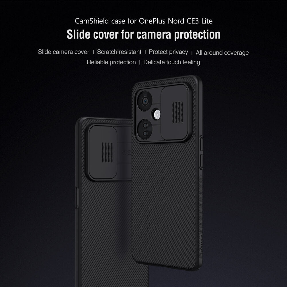 Nillkin CamShield Cover Case for Oneplus Nord CE 3 Lite, N30 5G, OPPO K11x