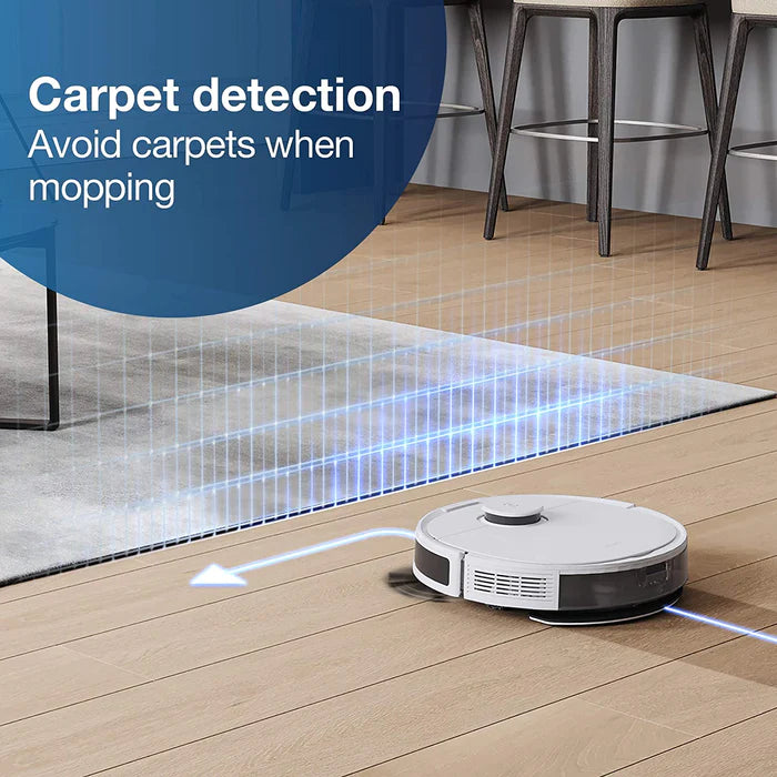 ECOVACS Robot Vacuum Cleaner Deebot N8+ and Mop - White