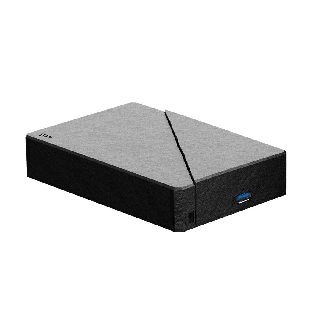 Silicon-Power Stream S07 6TB External HDD Speed - Black