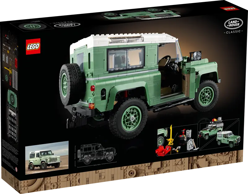 LEGO® Land Rover Defender 90 – Classic Adventure Build