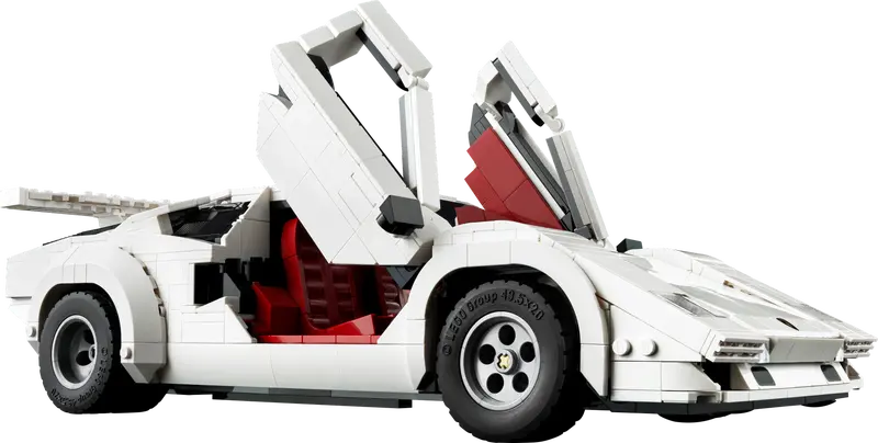LEGO® Lamborghini Countach 5000 QV – Iconic Supercar Build