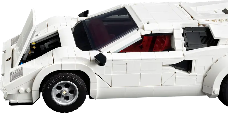 LEGO® Lamborghini Countach 5000 QV – Iconic Supercar Build