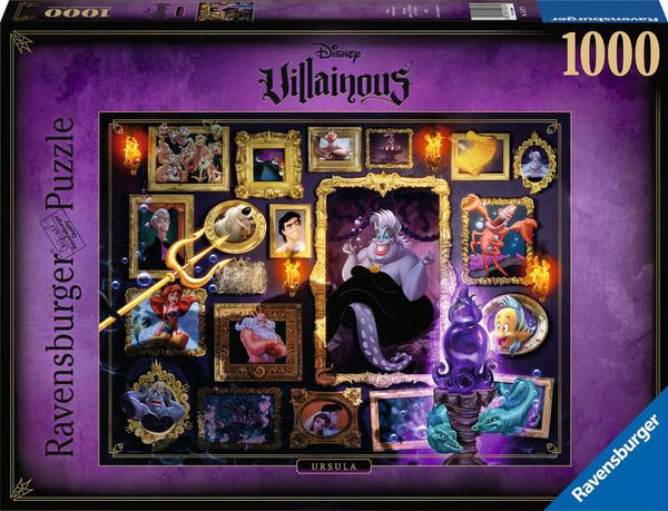 Ravensburger Puzzle 1000 Pieces - Disney Villainous: Ursula