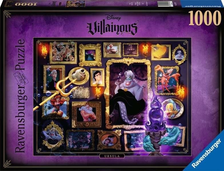 Ravensburger Puzzle 1000 Pieces - Disney Villainous: Ursula