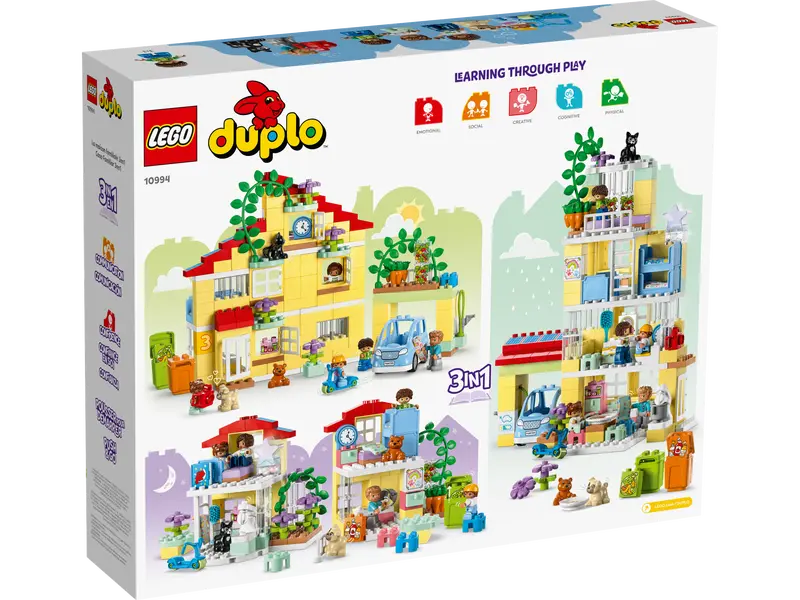 LEGO® 3-in-1 - Family House with Multiple Builds