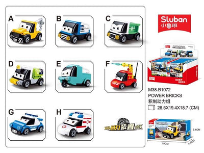 Sluban Power Bricks M38-B1072 | Building Toy for Kids