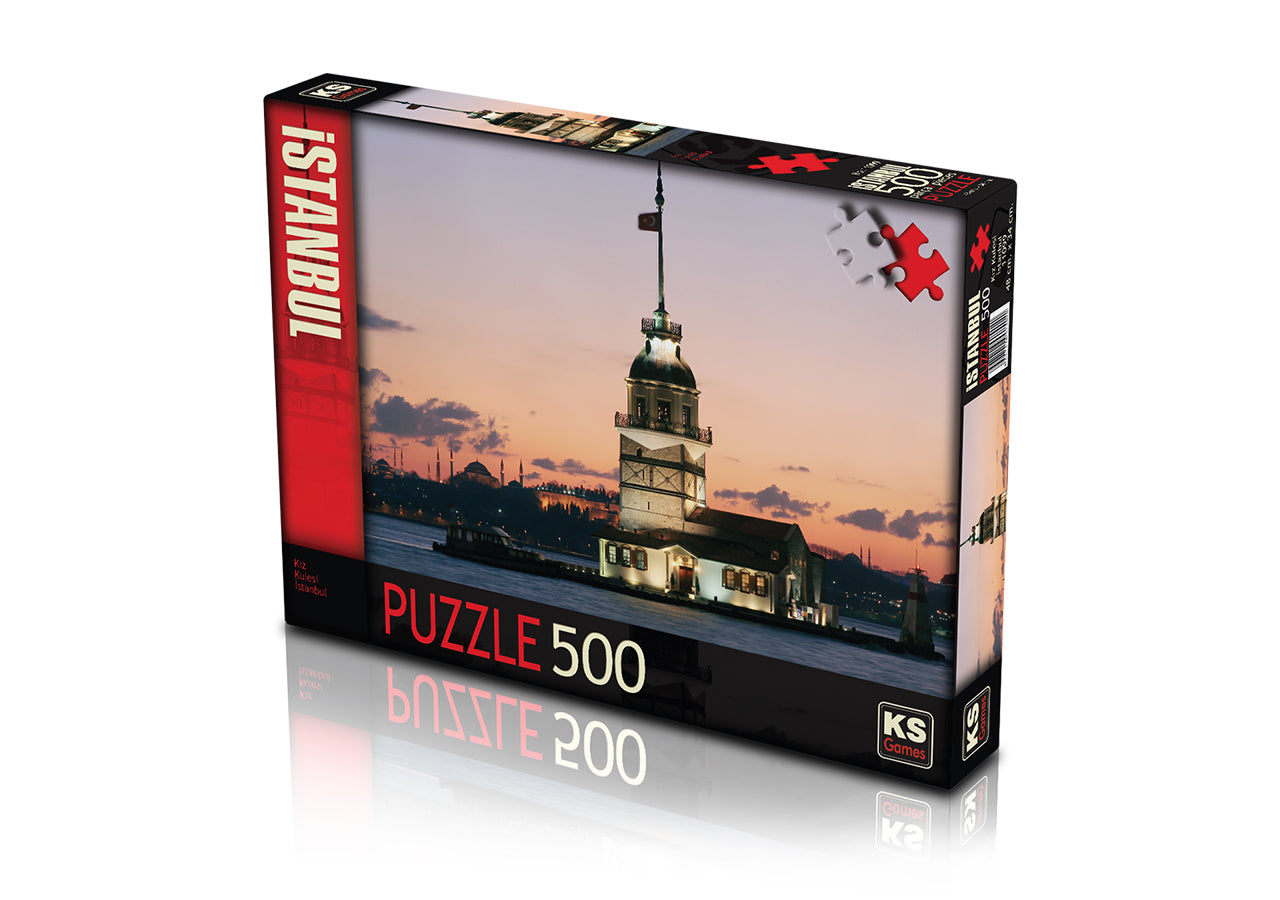 KS Games Puzzle 500  Maiden's Tower ( Art Gallery)