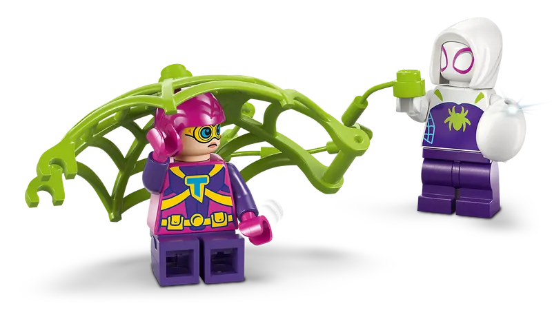 LEGO Spidey and Gobby's Raptor Battle at Tree House 6526770