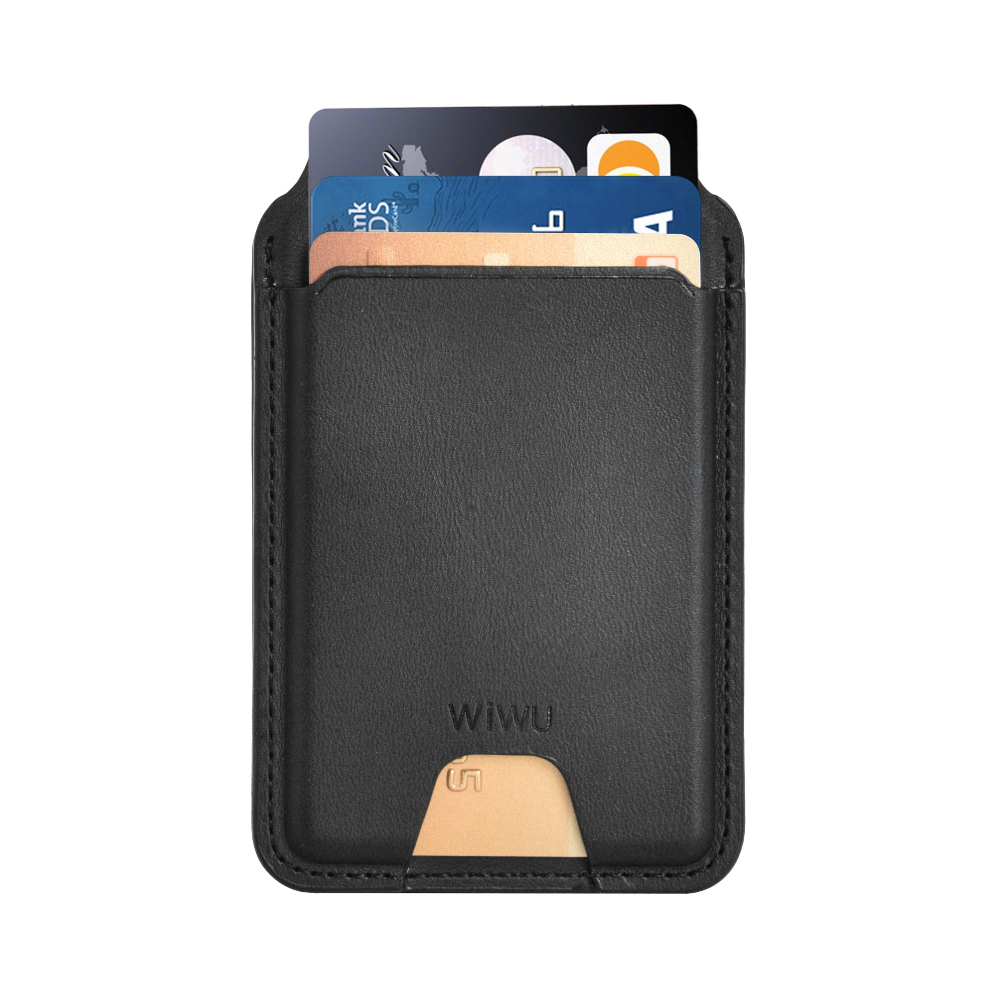 WIWU Mag Wallet FM MW 005 Slim & Magnetic - Black