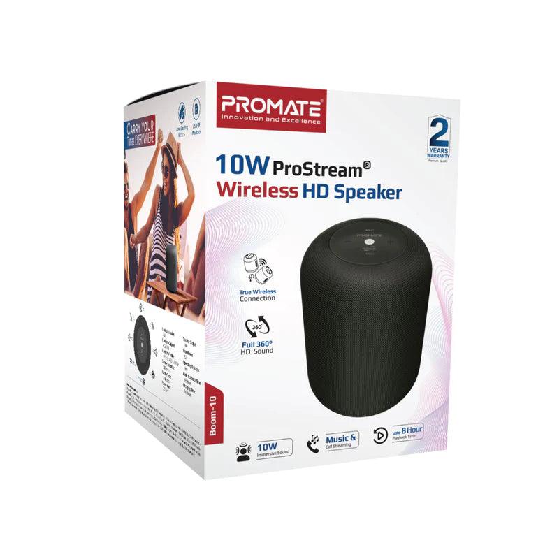 PROMATE Boom 10 Wireless Speaker Clear Sound Anywhere