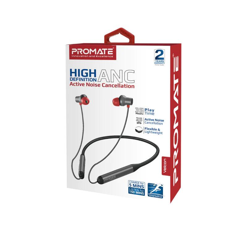 PROMATE Velcon Wireless ANC Earphones Pure Sound & Comfort