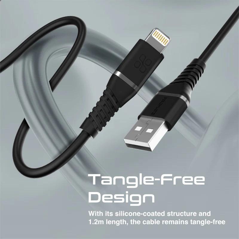 PROMATE High Durability Lightning Cable for Fast Charging