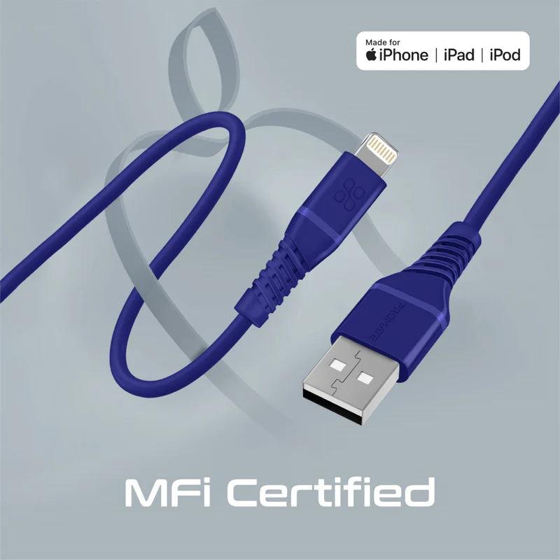 PROMATE High Durability Lightning Cable for Fast Charging