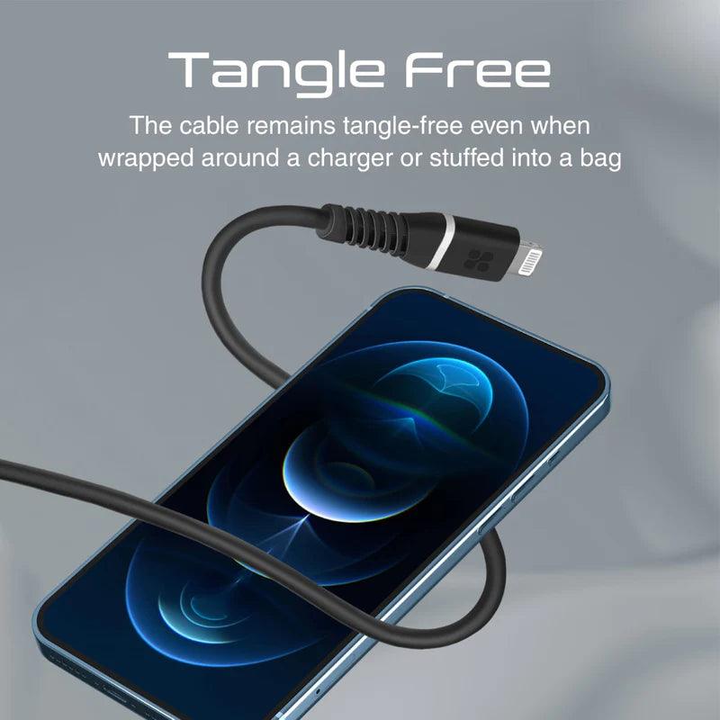 PROMATE 20W USB C to Lightning Cable Fast & Durable Charging