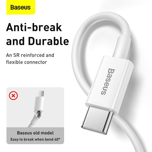 Baseus Superior 2M Fast Charging Data Cable Type-C to Lightning PD