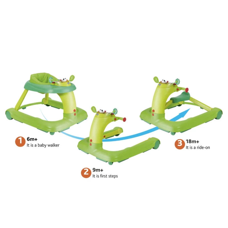 Chicco 123 Baby Walker – Green