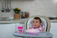 Chicco First Spoon 8M+ Girl Easy & Safe for Self-Feeding - Pink