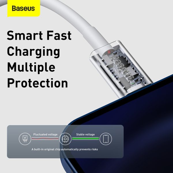 Baseus Superior 2M Fast Charging Data Cable Type-C to Lightning PD