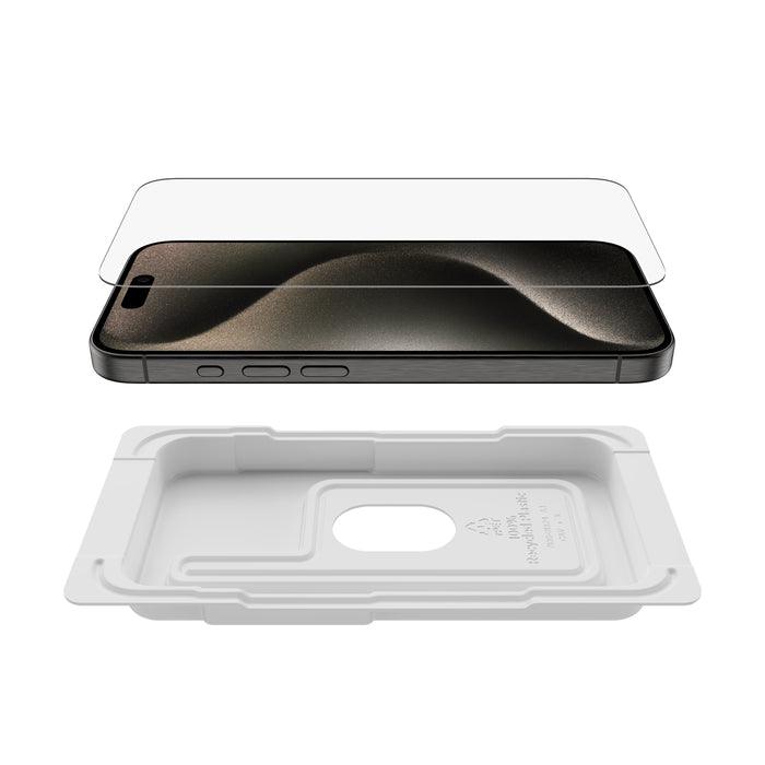 Belkin ScreenForce TemperedGlass Protector for iPhone 15 Pro