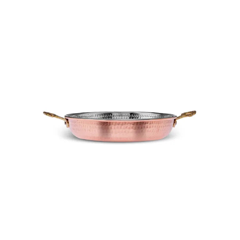 KARACA Ahlat Copper Plate, 18cm – Traditional Elegance