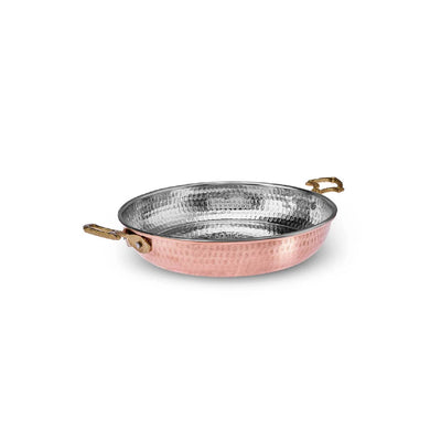 KARACA Ahlat Copper Plate, 18cm – Traditional Elegance
