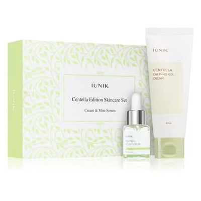 iUNIK Centella Skincare Set – Cream & Mini Serum