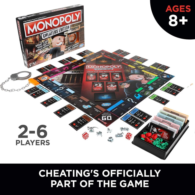 Hasbro Monopoly Game Cheaters Edition