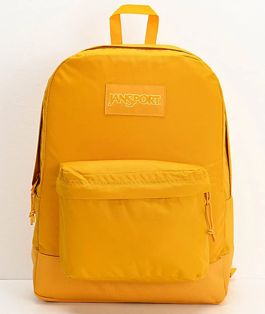 JanSport SuperBreak Mono English Mustard Front