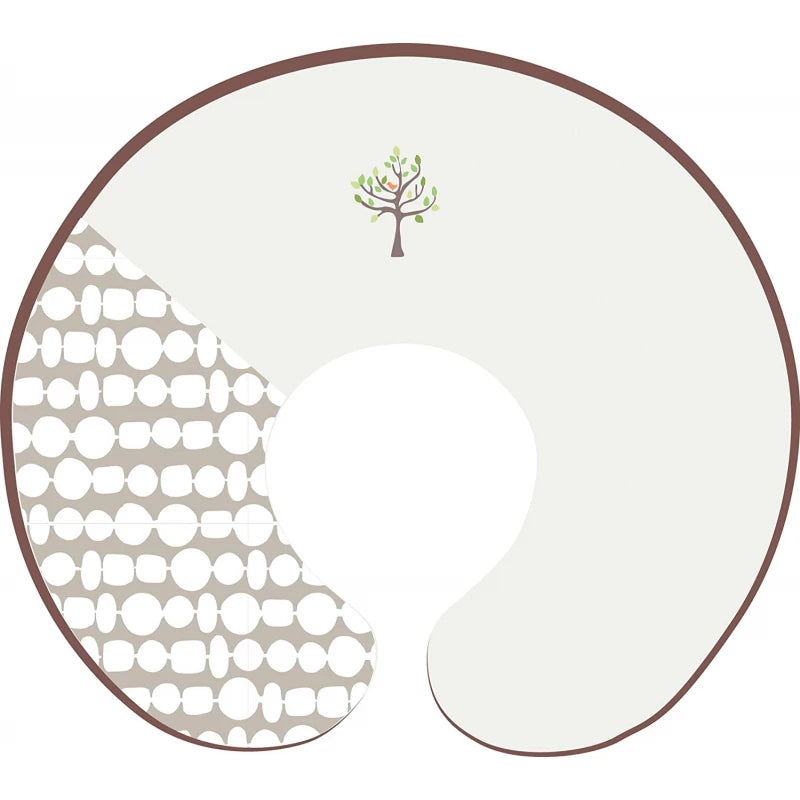 وسادة شيكو بوبّي مع غطاء قابل للإزالة – Cream Life Tree