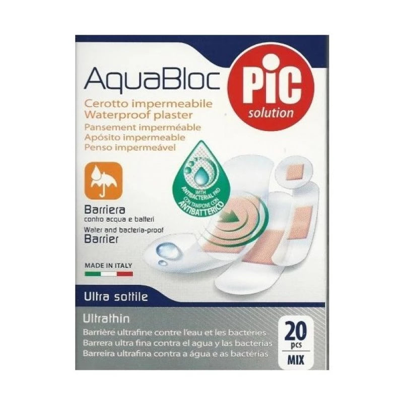 Cer Pic AquaBloc Mix – ضمادات طبية متنوعة 20 قطعة