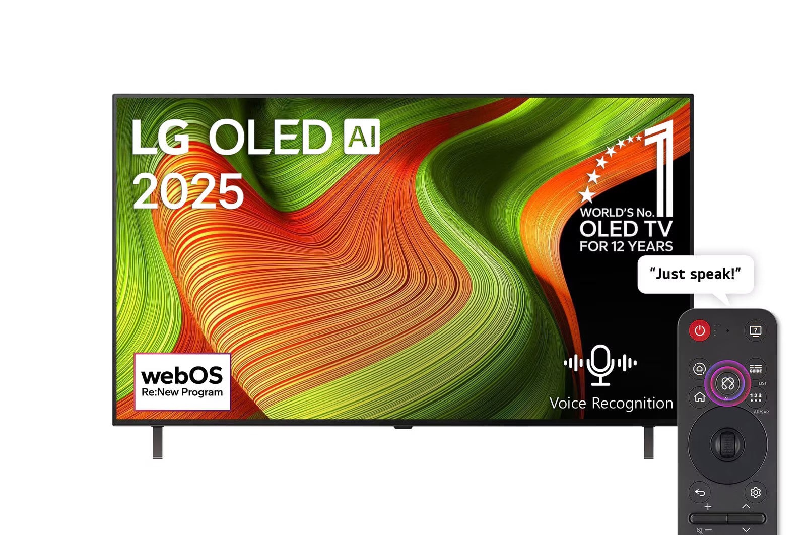 LG OLED AI B5 4K Smart TV 55" 120Hz (2025)