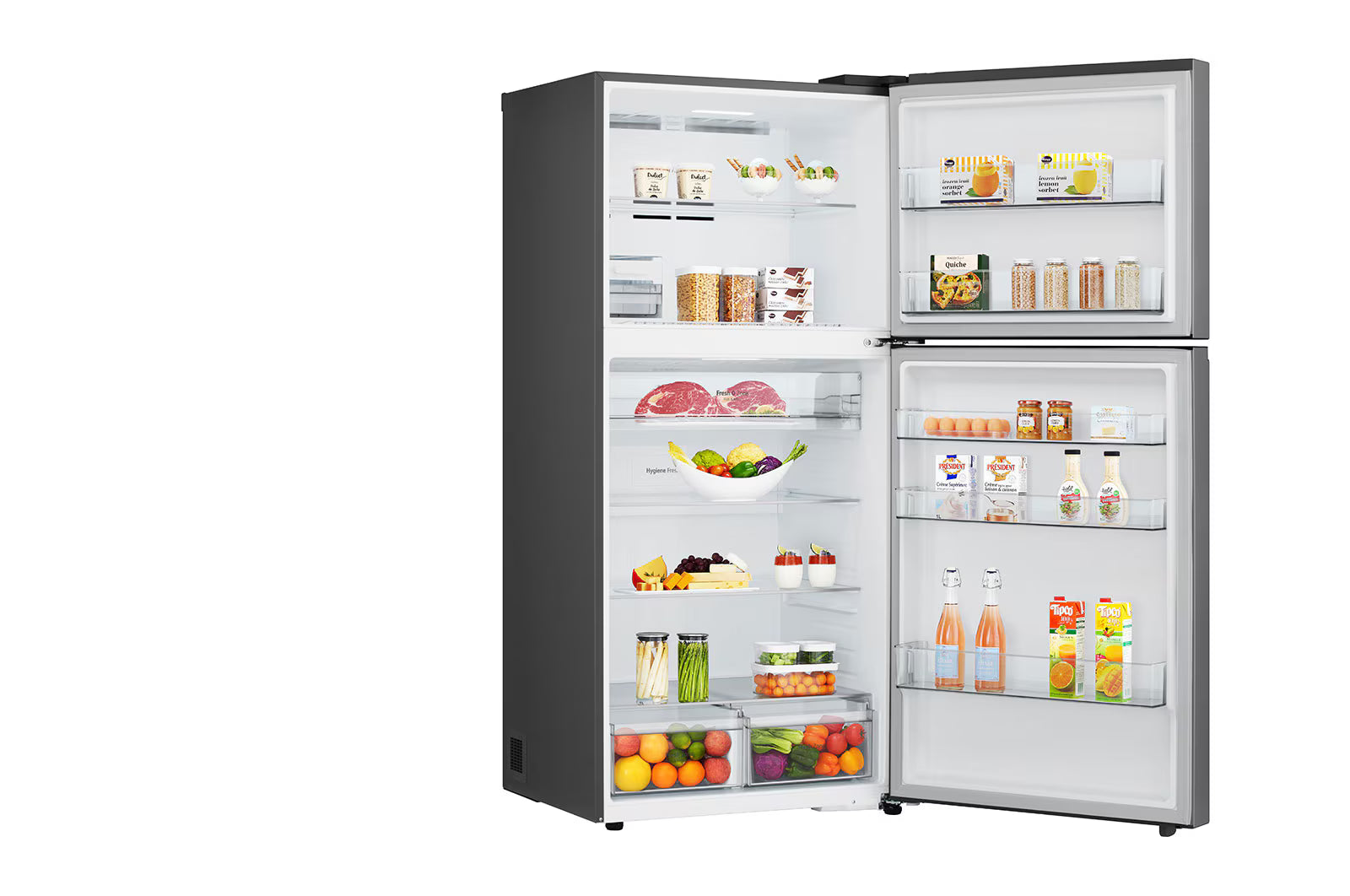 LG Top Freezer Refrigerator 656L Silver (GRB-862BVLB)