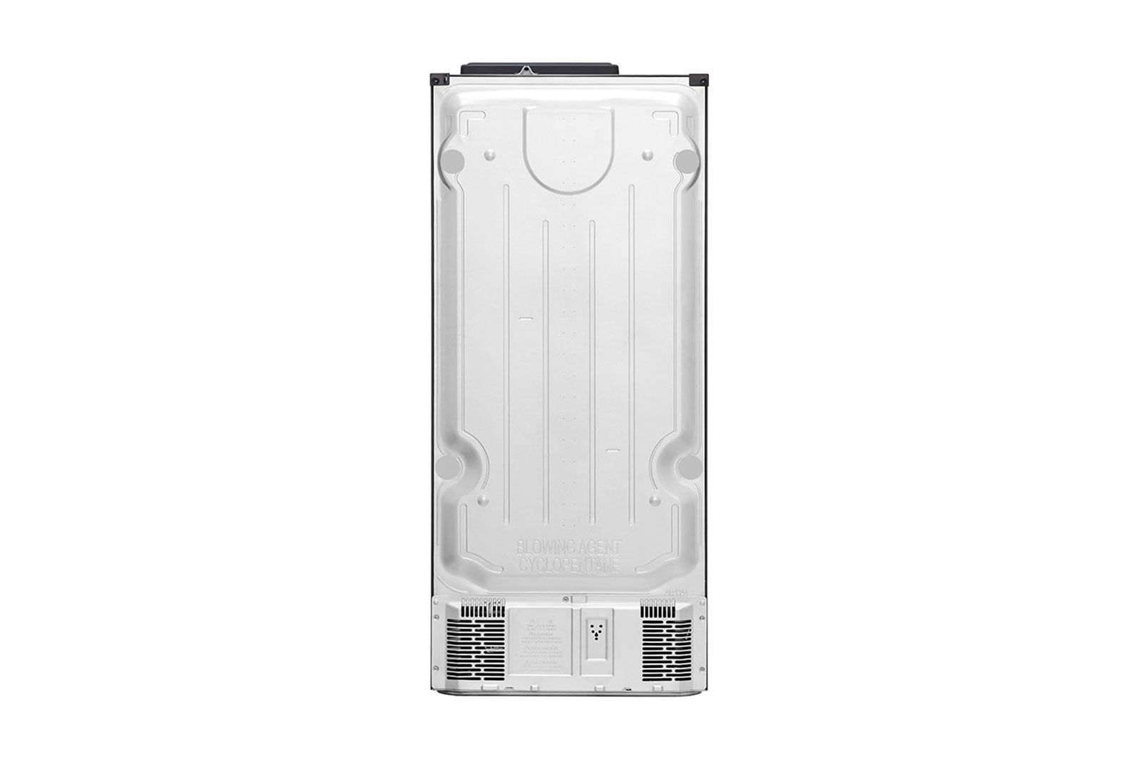 LG Top Freezer Refrigerator 547L Black Glass (GNB-762HGI)